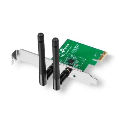 TP-LINK TL-WN881ND PCI Express Adapteris, 2.4GHz, 802.11n, 300Mbps, 1xNoņemama antena 2dBi