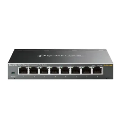 TP-LINK  |  Коммутатор  |  TL-SG108E  |  Управляемый через веб  |  Настенный монтаж  |  Количество портов Gigabit Ethernet (медные) 8  |  Тип питания Внешний  |  36 месяцев