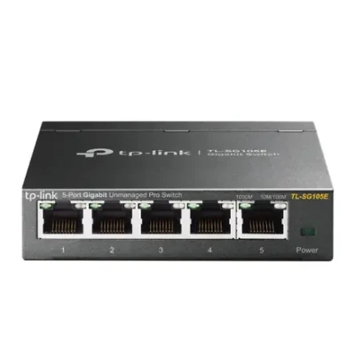 TP-LINK  |  Slēdzis  |  TL-SG105E  |  Tīmekļa pārvaldīts  |  Montējams pie sienas  |  Gigabit Ethernet (vara) portu skaits 5  |  Barošana ārēja  |  36 mēneši