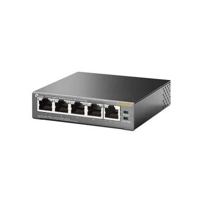 TP-LINK  |  Slēdzis  |  TL-SG1005P  |  Nevadāms  |  Galda  |  Gigabita Ethernet (vara) portu skaits 5  |  Barošana pa Ethernet (PoE) portu skaits 4  |  Barošanas avota veids Ārējais  |  36 mēneši