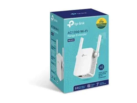 TP-LINK  |  Extender  |  RE305  |  802.11ac  |  2.4GHz / 5GHz  |  300+867 Mbit / s  |  10 / 100 Mbit / s  |  Ethernet LAN (RJ-45) ports 1  |  MU-MiMO No  |  no PoE  |  Antenna type 2xExternal