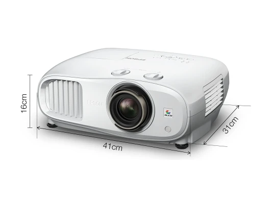 Epson  |  EH-TW7100  |  4K PRO-UHD 3840 x 2160 (2 x 1920 x 1080)  |  3000 ANSI lumens  |  White  |  Lamp warranty 12 month(s)