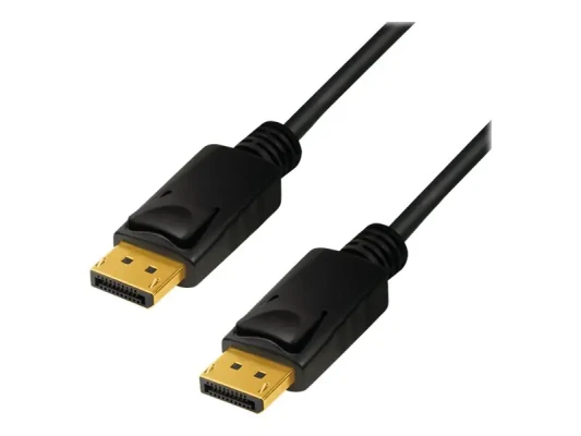 Logilink  |  DisplayPort Cable  |  CV0119  |  DP Male  |  DP Male  |  DP to DP  |  1 m