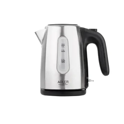 Adler  |  Kettle  |  AD 1273  |  Standard  |  1200 W  |  1 L  |  Stainless steel  |  360° rotational base  |  Stainless steel