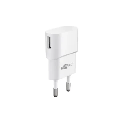 Goobay  |  USB lādētājs no tīkla kontaktligzdas  |  44948  |  USB 2.0 ports A  |  Jaudas adapteris