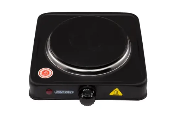 Mesko  |  Hob  |  MS 6508  |  Number of burners / cooking zones 1  |  Rotary  |  Black  |  Electric
