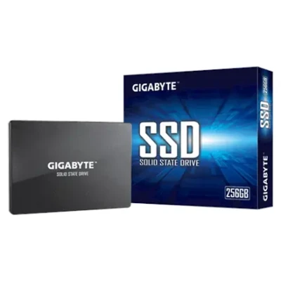 Gigabyte  |  GP-GSTFS31256GTND  |  256 ГБ  |  Интерфейс твердотельного накопителя SATA  |  Скорость чтения 520 МБ / с  |  Скорость записи 500 МБ / с