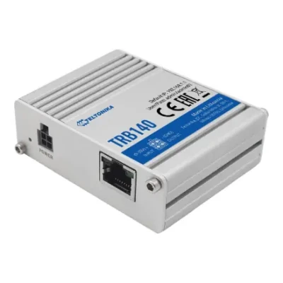 Teltonika TRB140 промышленный шлюз LTE Cat 4  |  Gigabit Ethernet  |  1x RJ-45