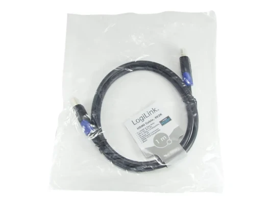 Logilink  |  HDMI (type A) male  |  HDMI (type A) male  |  HDMI to HDMI  |  1 m