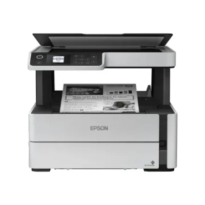 Epson 3 in 1 printer  |  EcoTank M2170  |  Inkjet  |  Mono  |  All-in-one  |  A4  |  Wi-Fi  |  White