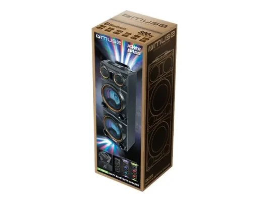 Muse  |  Партия Бокс  |  M-1988DJ  |  Bluetooth  |  Черный  |  Беспроводное соединение