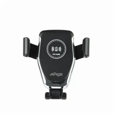 EnerGenie  |  EG-TA-CHAV-QI10-01  |  Car smartphone holder with wireless charger  |  Built-in charger  |  Universal smartphone car holder with built-in wireless Qi fast charger, 10 W fast wireless Qi charging function to charge your phone while driving, P