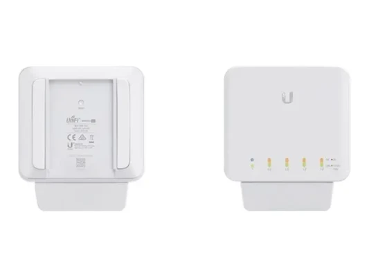 Ubiquiti USW-Flex Indoor / outdoor 5Port Poe Gigabit Switch with 802.3bt Input Power Support  |  Ubiquiti