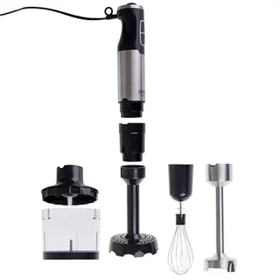 Camry  |  Blender  |  CR 4623  |  Hand Blender  |  1600 W  |  Number of speeds Variable  |  Turbo mode  |  Chopper  |  Ice crushing  |  Black