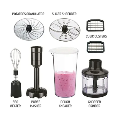 Camry  |  Blender  |  CR 4623  |  Hand Blender  |  1600 W  |  Number of speeds Variable  |  Turbo mode  |  Chopper  |  Ice crushing  |  Black