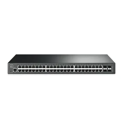 TP-LINK  |  Коммутатор  |  T2600G-52TS  |  Управляемый L2  |  Устанавливаемый в стойку  |  Количество портов Gigabit Ethernet (медные) 48  |  Количество SFP портов 4  |  36 месяцев