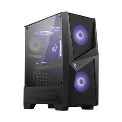 MSI  |  MAG FORGE 100M  |  Black  |  ATX  |  Power supply included No