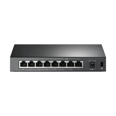 TP-LINK  |  Switch  |  TL-SF1008P  |  Unmanaged  |  Desktop  |  10 / 100 Mbps (RJ-45) ports quantity 8  |  Power over Ethernet (PoE) ports quantity 4  |  Power supply type External  |  36 month(s)
