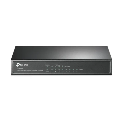 TP-LINK  |  Switch  |  TL-SF1008P  |  Unmanaged  |  Desktop  |  10 / 100 Mbps (RJ-45) ports quantity 8  |  Power over Ethernet (PoE) ports quantity 4  |  Power supply type External  |  36 month(s)