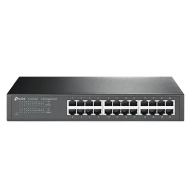 TP-LINK  |  Switch  |  TL-SG1024D  |  Unmanaged  |  Desktop / Rackmountable  |  Gigabit Ethernet (copper) ports quantity 24  |  36 month(s)