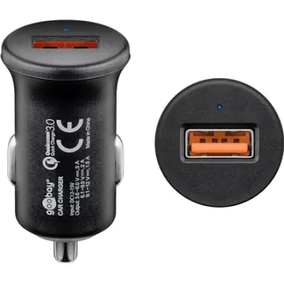 Goobay  |  Quick Charge QC3.0 USB car fast charger  |  USB 2.0 Female (Type A)