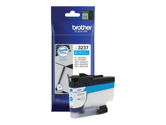Brother LC3237C  |  Ink Cartridge  |  Cyan