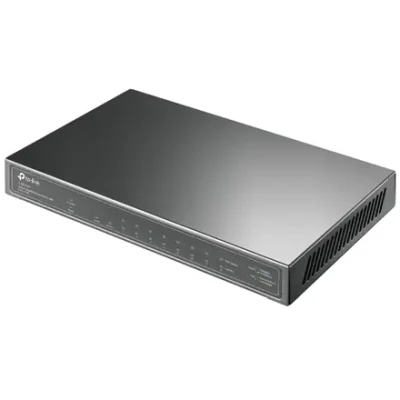 TP-LINK  |  Switch  |  TL-SG1210P  |  Unmanaged  |  Desktop  |  Gigabit Ethernet (copper) ports quantity 1  |  SFP ports quantity 1  |  PoE+ ports quantity 8  |  36 month(s)