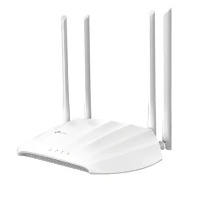 TP-LINK  |  Pieejas punkts  |  TL-WA1201  |  802.11ac  |  2.4GHz / 5 GHz  |  300+867 Mbit / s  |  10 / 100 / 1000 Mbit / s  |  Ethernet LAN (RJ-45) ports 1  |  MU-MiMO Jā  |  nav PoE  |  Antenas tips 4 fiksētas augstas veiktspējas  |  Nav