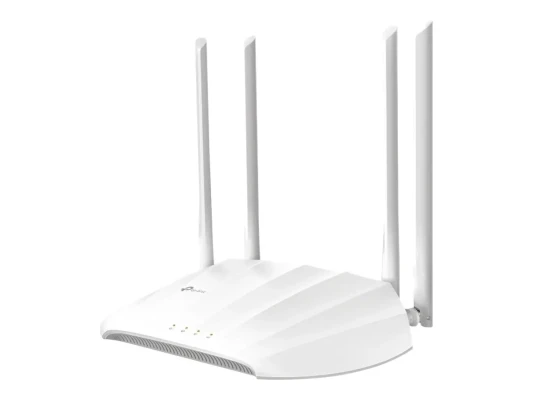 TP-LINK  |  Pieejas punkts  |  TL-WA1201  |  802.11ac  |  2.4GHz / 5 GHz  |  300+867 Mbit / s  |  10 / 100 / 1000 Mbit / s  |  Ethernet LAN (RJ-45) ports 1  |  MU-MiMO Jā  |  nav PoE  |  Antenas tips 4 fiksētas augstas veiktspējas  |  Nav