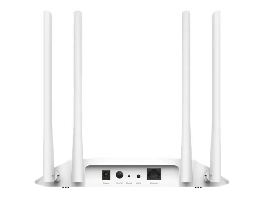 TP-LINK  |  Pieejas punkts  |  TL-WA1201  |  802.11ac  |  2.4GHz / 5 GHz  |  300+867 Mbit / s  |  10 / 100 / 1000 Mbit / s  |  Ethernet LAN (RJ-45) ports 1  |  MU-MiMO Jā  |  nav PoE  |  Antenas tips 4 fiksētas augstas veiktspējas  |  Nav