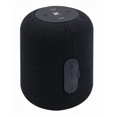 Gembird SPK-BT-15-BK Portable Bluetooth speaker, Wireless, 5 W, 1200 mAh, Black  |  Gembird