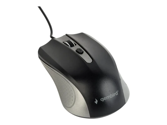 Gembird  |  MUS-4B-01-GB  |  Оптическая мышь  |  USB  |  Космический серый / Черный