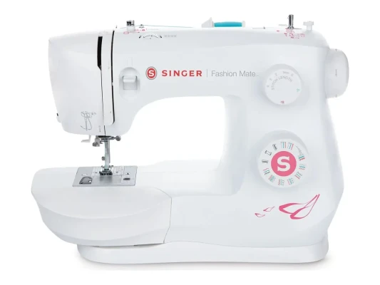 Singer  |  Sewing Machine  |  3333 Fashion Mate™  |  Number of stitches 23  |  Number of buttonholes 1  |  White