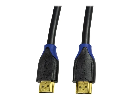 Logilink  |  Cable HDMI High Speed with Ethernet  |  CH0066  |  HDMI Type A Male  |  HDMI Type A Male  |  HDMI to HDMI  |  10 m