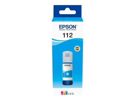 Epson 112 EcoTank Pigment  |  C13T06C24A  |  Ink Bottle  |  Cyan