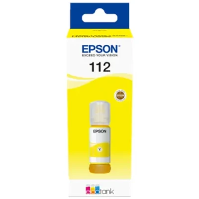 Epson 112 EcoTank Pigment  |  C13T06C44A  |  Ink Bottle  |  Yellow