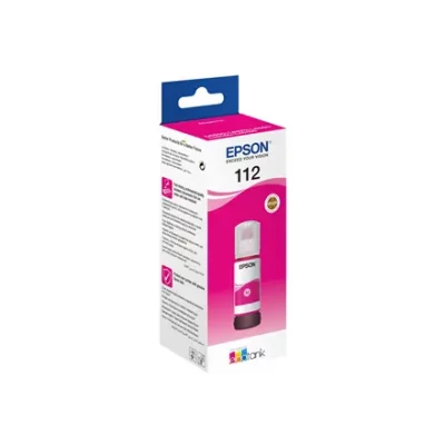 Epson 112 EcoTank Pigment  |  C13T06C34A  |  Ink Bottle  |  Magenta