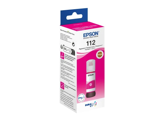 Epson 112 EcoTank Pigment  |  C13T06C34A  |  Ink Bottle  |  Magenta