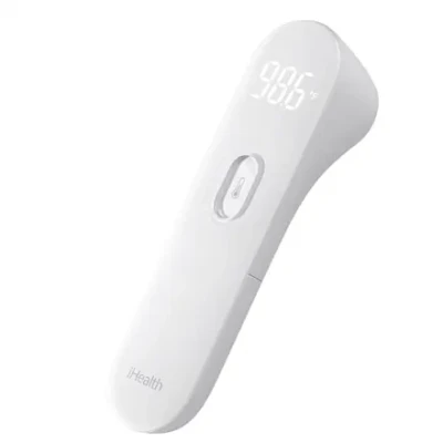 iHealth  |  PT3 Non Contact Forehead Thermometer  |  White