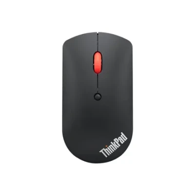 Lenovo  |  ThinkPad Bluetooth Silent Mouse  |  Wireless  |  Bluetooth 5.0  |  Black  |  1 year(s)