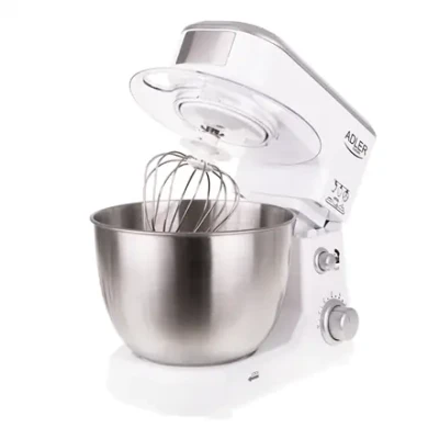 Adler  |  AD 4216  |  1000 W  |  Number of speeds 6  |  Bowl capacity 4 L  |  White