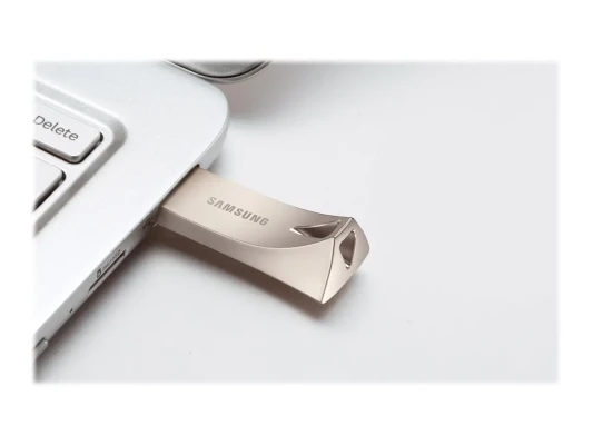 Samsung  |  BAR Plus  |  MUF-64BE3 / APC  |  64 GB  |  USB 3.1  |  Silver