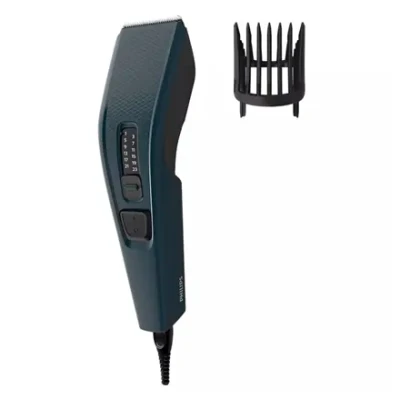 Philips  |  Hair clipper  |  HC3505 / 15  |  Corded  |  Number of length steps 13  |  Step precise 2 mm  |  Black / Blue
