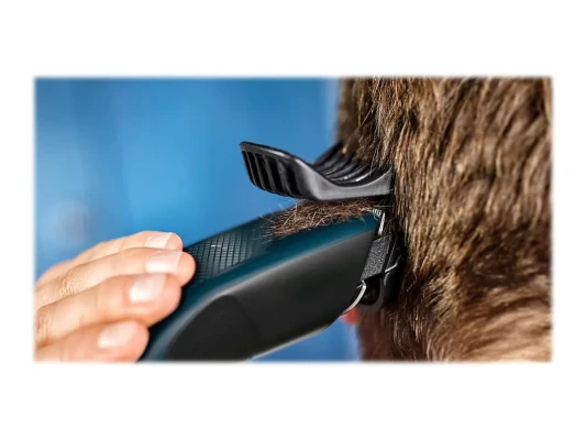 Philips  |  Hair clipper  |  HC3505 / 15  |  Corded  |  Number of length steps 13  |  Step precise 2 mm  |  Black / Blue