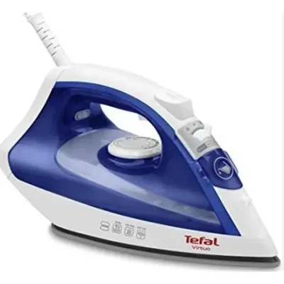 TEFAL  |  Tvaika gludeklis  |  FV1711 Virtuo  |  Tvaika gludeklis  |  Nepārtraukta tvaika 24 g / min  |  Tvaika palielināšanas jauda 80 g / min  |  Zils