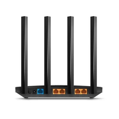 AC1900 Wireless MU-MIMO Wi-Fi 5 Router  |  Archer C80  |  802.11ac  |  1300+600 Mbit / s  |  10 / 100 / 1000 Mbit / s  |  Ethernet LAN (RJ-45) ports 4  |  Mesh Support No  |  MU-MiMO Yes  |  No mobile broadband  |  Antenna type 4xFixed