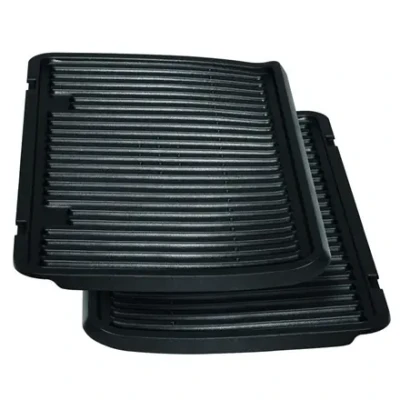 TEFAL  |  OptiGrill+ + Waffle plate set  |  GC716D12  |  Electric Grill  |  2000 W  |  Silver