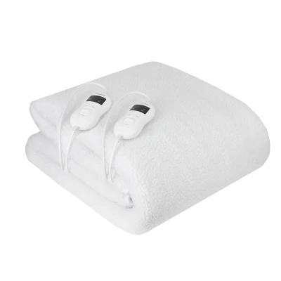 Camry  |  Electirc heating under-blanket with timer  |  CR 7421  |  Number of heating levels 5  |  Number of persons 2  |  Washable  |  Remote control  |  Syntetic wood  |  2 x 60 W  |  White