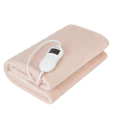 Camry  |  Electric blanket  |  CR 7423  |  Number of heating levels 8  |  Number of persons 1  |  Washable  |  Coral fleece  |  60 W  |  Beige