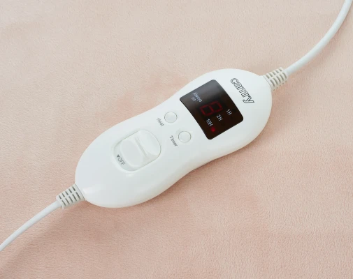 Camry  |  Electric blanket  |  CR 7423  |  Number of heating levels 8  |  Number of persons 1  |  Washable  |  Coral fleece  |  60 W  |  Beige
